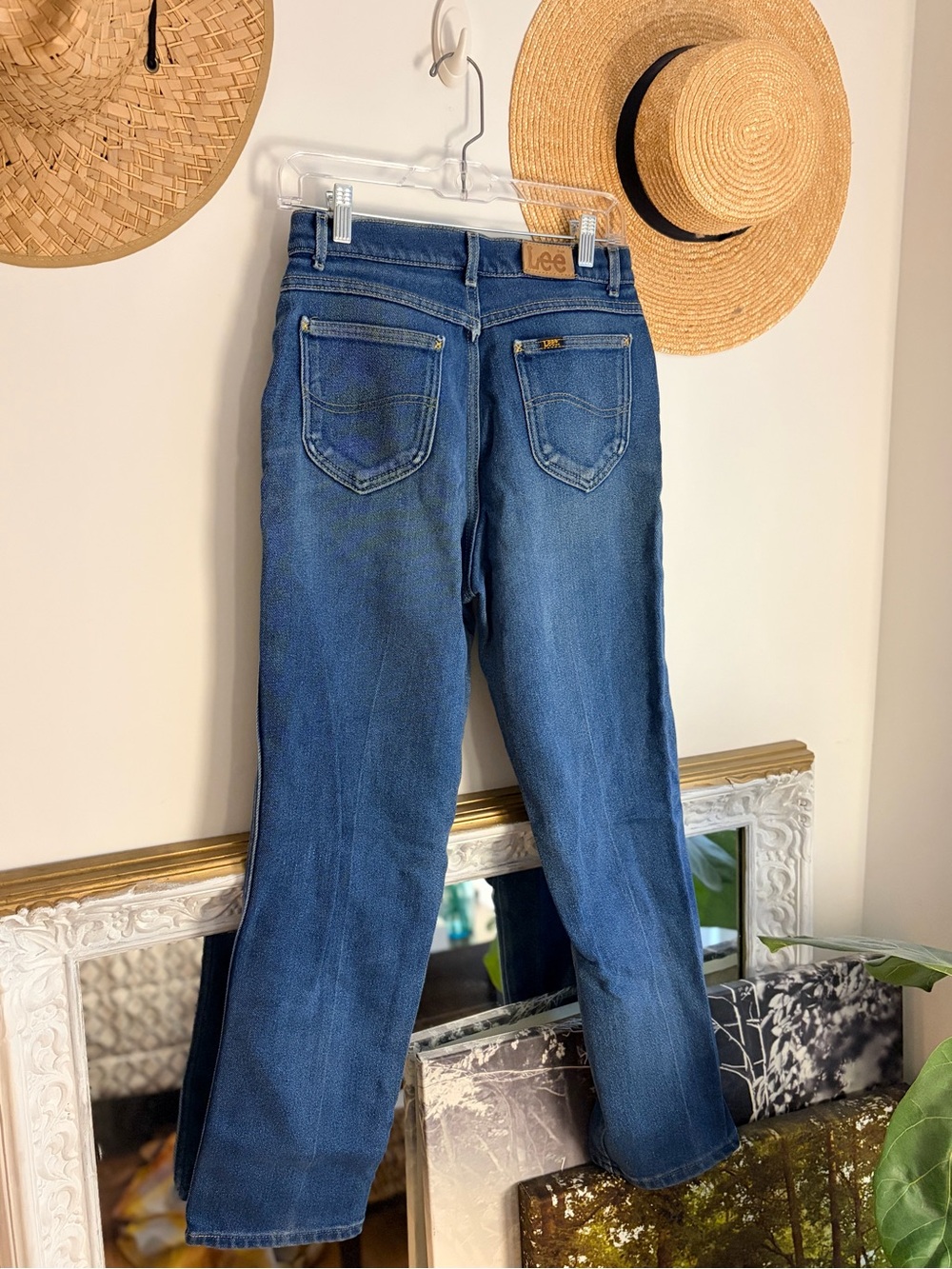 Vintage 70s Lee Jeans 305-1746 • Union Made USA • High Rise Straight Leg • 14